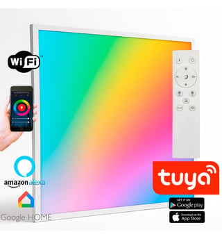 Dalle LED 60x60 40W RGB CCT Smart Alexa 