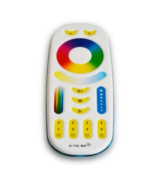 Télécommande RF - LED Monocolore + RGB + CCT + 4 zones