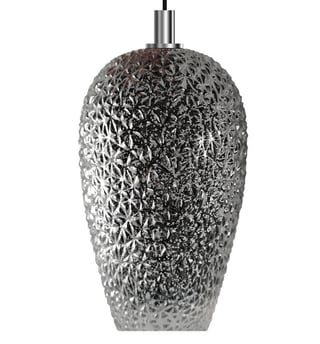 Suspension LED Filament Silver Smoke 4W Ambre