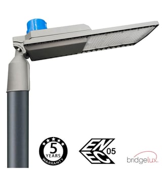 Réverbère LED 100W HALLEY 150lm/W capteur crépusculaire