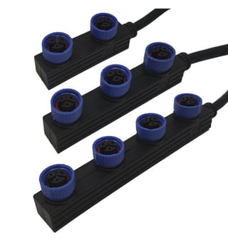 Câble connecteur étanche M15 – 30 cm – 3x0,75 – Pour Magnum DOB