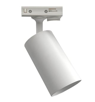 Spot sur Rail - EMMEN BLANC - pour Lampe GU10 / Monophasé