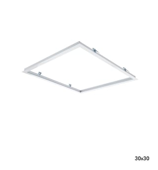 Cadre Encastré pour Panneaux LED / 30x30cm 