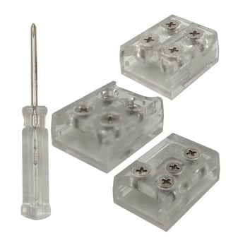 Kit connecteurs LED COB SMD 10mm + tournevis IP20