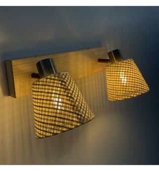 Applique Murale LED SKEI Osier 2x E14 Orientable