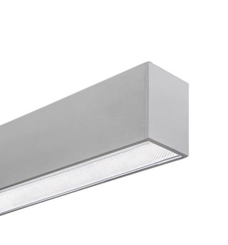 MUNICH MINI ARGENT - Réglette Linéaire LED saillie - 0.44m - 0.94m - 1,44m - 1.94m - IP54- Dimmable