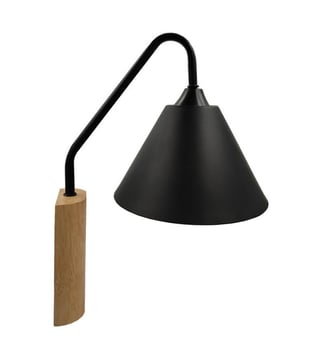 Applique LED Noir - LERUM - Pour E27 LED