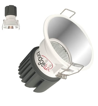 Encastré LED 15W Circulaire Chrome CRI92 UGR13