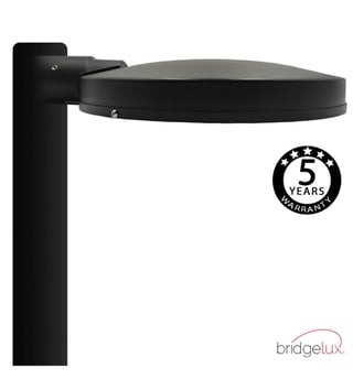 Réverbère LED 40W LEVI Bridgelux 160lm/W Aluminium