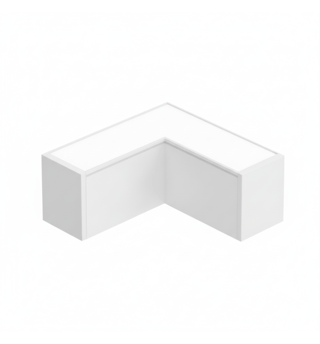 Connecteur LED angle 90° POLARIS blanc 9W 3CCT