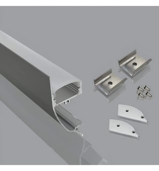 Profilé en aluminium modèle CORNICHE - 2 m