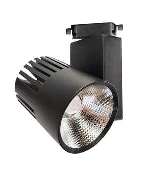 Spot LED 40W GRAZ Noir BRIDGELUX /Chip rail Monophasé CRI +98 