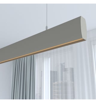 Suspension LED RICHARD gris 0,5-2 m linéaire