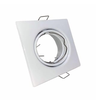 Anneau Encastré Réglable Carré GU10 MR16