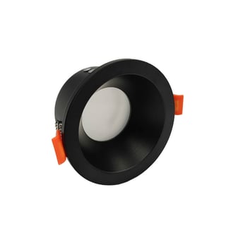 Boîtier Circulaire GU10 MR16 IP65 Noir