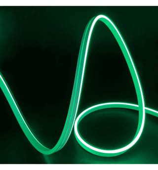 Néon LED 24V 13W/m 50m Vert découpe 1cm