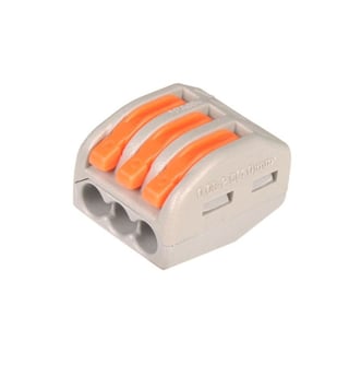 Connecteur rapide PCT-212 3 entrées 0,08-4 mm²