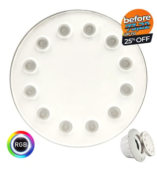 Ampoule LED RGB PAR56 Piscine 36W IP68 IK10 DC12V