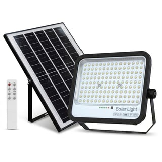 Projecteur Solaire LED 200W EcoLux 3CCT Télécommande IP65