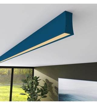 Réglette LED Linéaire LOLA Bleu Azur 0.5m-2m