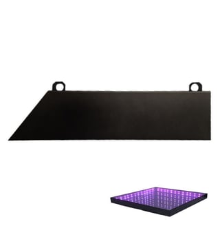 Cadre Coin Gauche Sol Commercial Effet 3D InfinityLED