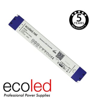 Alimentation Slim ECOLED 24V 60W IP20 TÜV