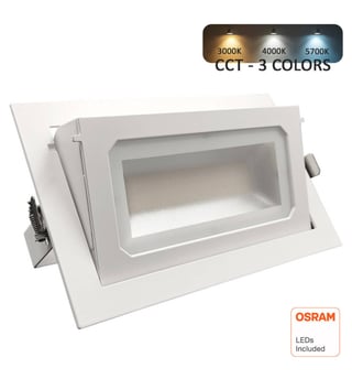 Projecteur LED 40W OSRAM 3CCT 120° Sans Scintillement