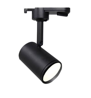 Spot Rail Noir - culot GU10 - Monophasé 