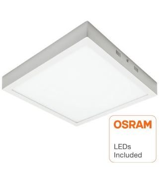 Plafonnier LED carré 30W OSRAM Duris E