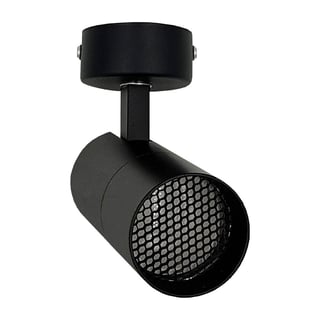 Applique LED NIZA Noir GU10 UGR13 Optique Nid Abeille