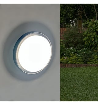 Applique murale Plafonnier LED - 18W - LUND - Couleur CCT Sélectionnable - IP65