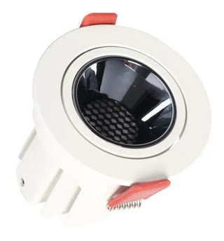 Downlight LED 5-12W Bridgelux CCT UGR11 CRI92 Blanc
