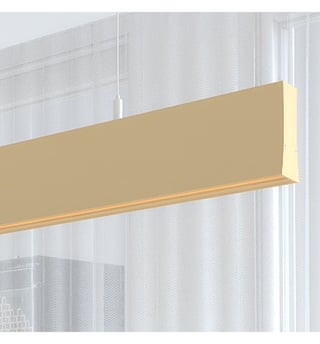 Suspension LED  Linéaire  Ivoire  0,5m - 2m