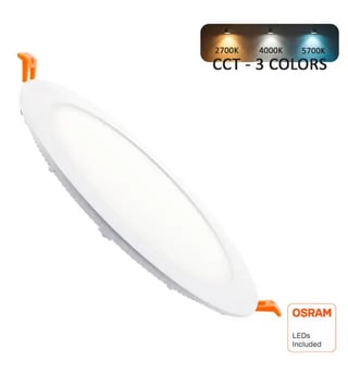 Downlight LED Circulaire Slim 15W OSRAM CCT