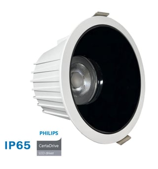 Downlight LED 40W Philips CCT IP65 UGR13