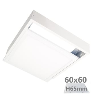 Kit de Montage en Surface pour Panneau LED 60x60 / H65mm