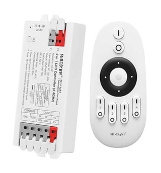 Pack contrôleur LED CCT 12-24V + télécommande / 2,4GHz