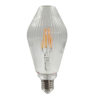 Ampoule LED filament DIAMANT 7W E27 Ambre Décorative