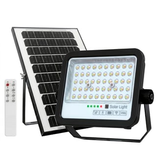 Projecteur Solaire LED 100W EcoLux 3CCT Télécommande IP65