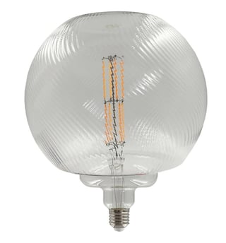 Ampoule LED filament GLOBE 7W E27 Ambre Décorative