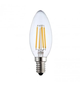 Ampoule LED Filament Bougie 4W E14 C35