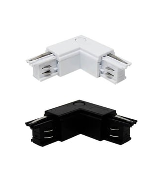 Connecteur type - L rail triphasé DROITE