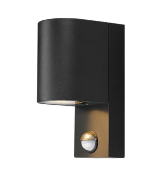 Applique LED Intérieur et Extérieur - IP65 - GU10 - Avec Détecteur de Mouvement PIR