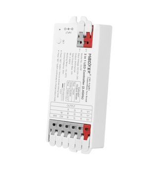 Contrôleur LED 3 en 1 RGB + RGBW + RGBCCT / RF 2,4 GHz
