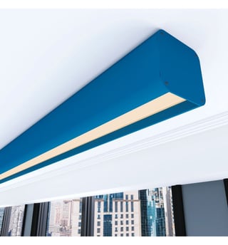 Réglette LED Linéaire ANTOINE Azur Texturé 0,5-2m