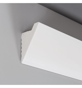 Moulure en Polystyrène - Angulaire pour Bande LED - 2 m