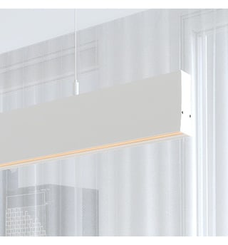 Suspension LED Linéaire LOLA Blanc 0.5m-2m