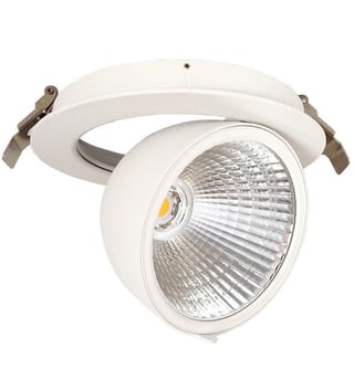 Spot LED encastrable orientable 30W | Philips Certa Drive | Puce Bridgelux | 24º | 3CCT - CRI+92
