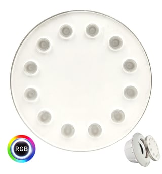 Ampoule LED Piscine RGB PAR56 36W IP68 DC12V INOX 316