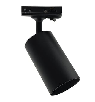 Spot sur Rail - EMMEN NOIR - pour Ampoule GU10 / Monophasé